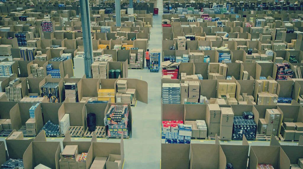 Amazon Lagerhalle