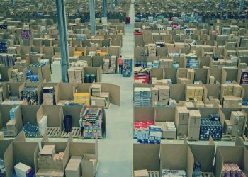 Amazon Lagerhalle