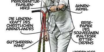 Comandantinas Schaubilder: „Der Erblasser“