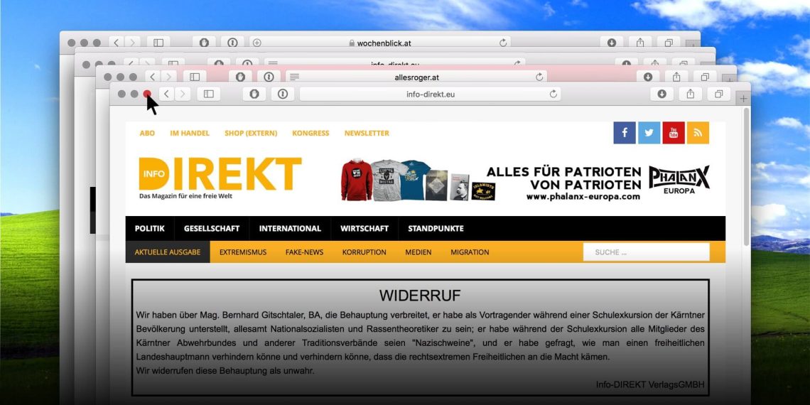 Medien am rechten Rand: Hinter diesen Magazinen steckt die FPÖ