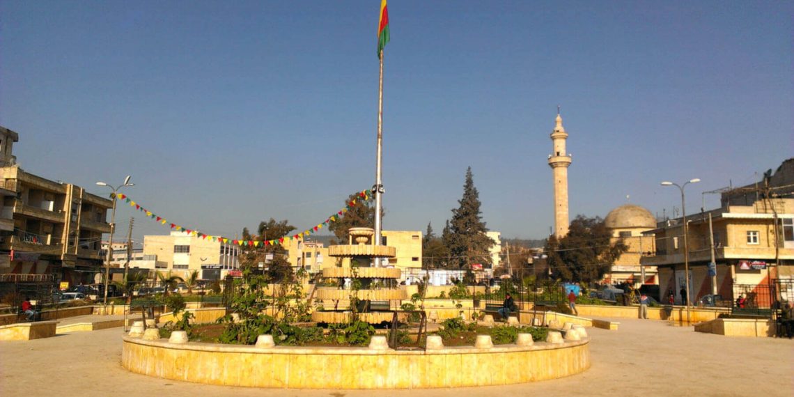 Die Stadt Afrin ist seit 2012 durch Intern Vertriebene aus anderen Teilen Syriens stark gewachsen. (Foto: Thomas Schmidinger)