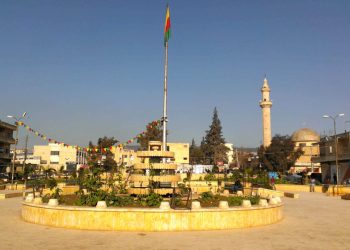 Die Stadt Afrin ist seit 2012 durch Intern Vertriebene aus anderen Teilen Syriens stark gewachsen. (Foto: Thomas Schmidinger)