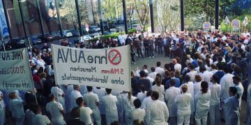 Demo gegen AUVA-Auflösung