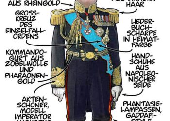 Comandantinas Schaubilder: Der Ministerial-General
