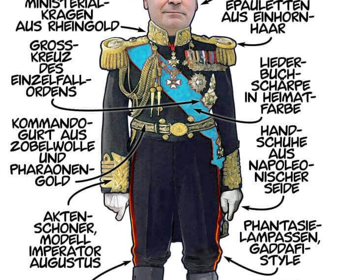 Comandantinas Schaubilder: Der Ministerial-General
