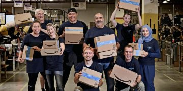 Amazon-Beschäftigte streiken während der Aktionstage