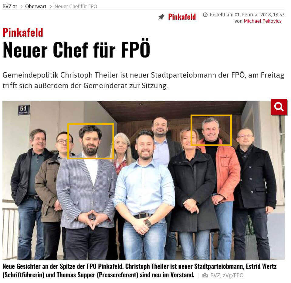 Nazi-Posting FPÖ Hofer Babitsch Pinkafeld