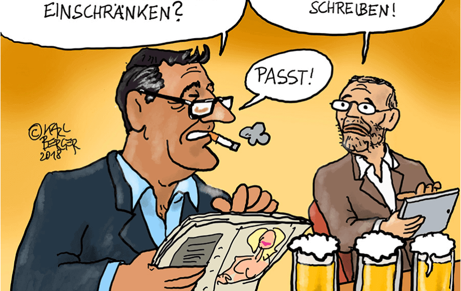 Kickls Innenministerium und die Medien