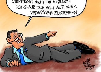 Strache ist umgefallen