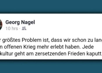 Autor der FPÖ-Zeitschrift „Zur Zeit“: „Die meisten Menschen sind Abfall“