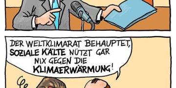 Soziale Kälte gegen globale Erwärmung!