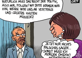 Kickl glaubt, er steht über dem Gesetz
