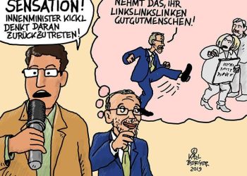Kickl denkt daran, zurückzutreten!