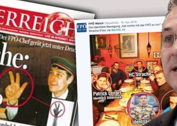Die 6 peinlichsten Ausreden von Strache zu Fotos mit Rechtsextremen