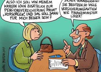 Ist die Pension zu wenig? Kauft Aktien!