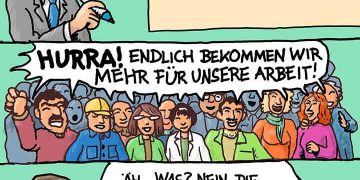 Mehr Lohn? Nein, weniger Sozialhilfe!