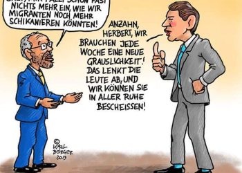 Kurz und Kickl schikanieren Migranten