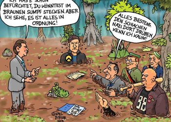 Strache im braunen Sumpf? Alle Befürchtungen ausgeräumt!