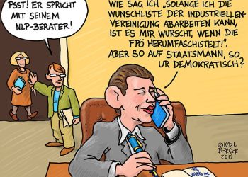 Kurz und die Wunschliste der Industriellenvereinigung