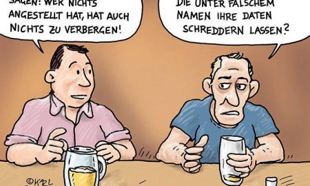 Schredder-Affäre ÖVP Cartoon