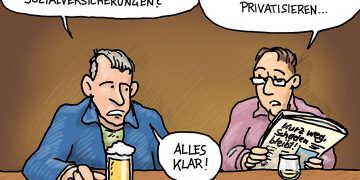 Kurz weg, Schaden bleibt: Privatisierung der Sozialversicherung