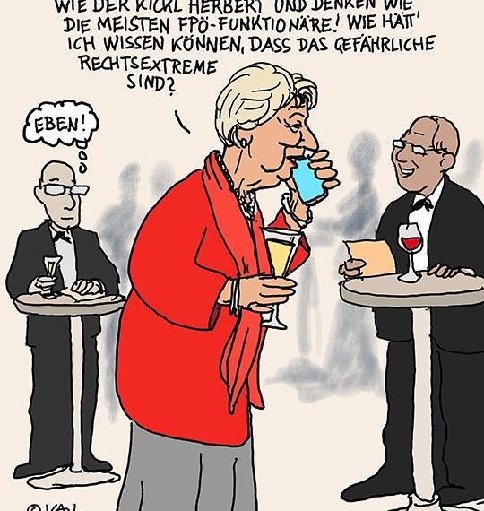 Die haben geredet, wie der Kickl…