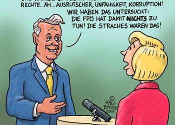 Der Strache war’s!