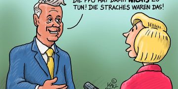 Der Strache war’s!