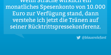 Strache Spesen
