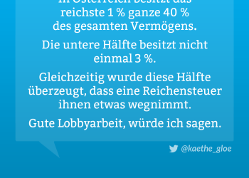 In Österreich ist Vermögen sehr sehr ungleich verteilt