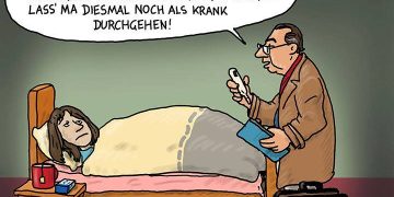 Krankenstands-Kontrolle – nochmals gut gegangen!