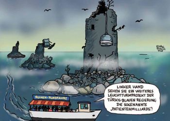 Die nächste Ruine der Koalition unter Kanzler Kurz. Die Patientenmilliarde funktioniert nicht - eine souveräne Gesundheitsreform bleibt aus.