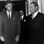 Bruno Kreisky mit John F. Kennedy, 1962