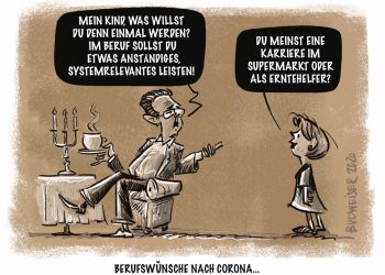 Berufswünsche nach Corona
