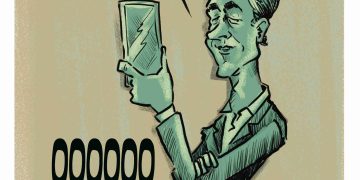 Budweiser-Cartoon zu Blümel im U-Ausschuss und 86 x keine Erinnerung