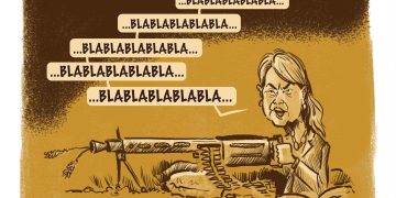 Budweiser-Cartoon zu Verteidigunsministerin Tanner