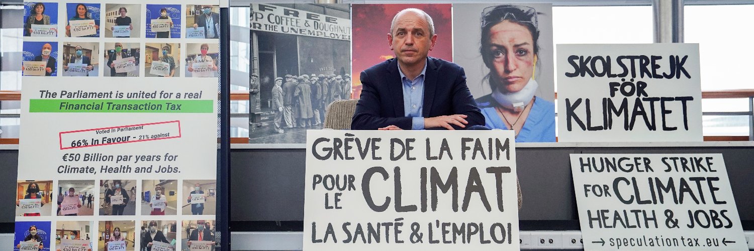 Der sozialdemokatische EU-Abgeordnete Pierre Larrouturou ist im Hungerstreik für Klima, Gesundheit und Arbeitsplätze