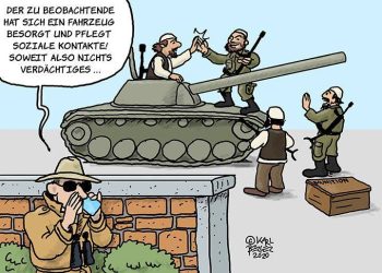 Alles ganz normal unter Terrorverdächtigen?