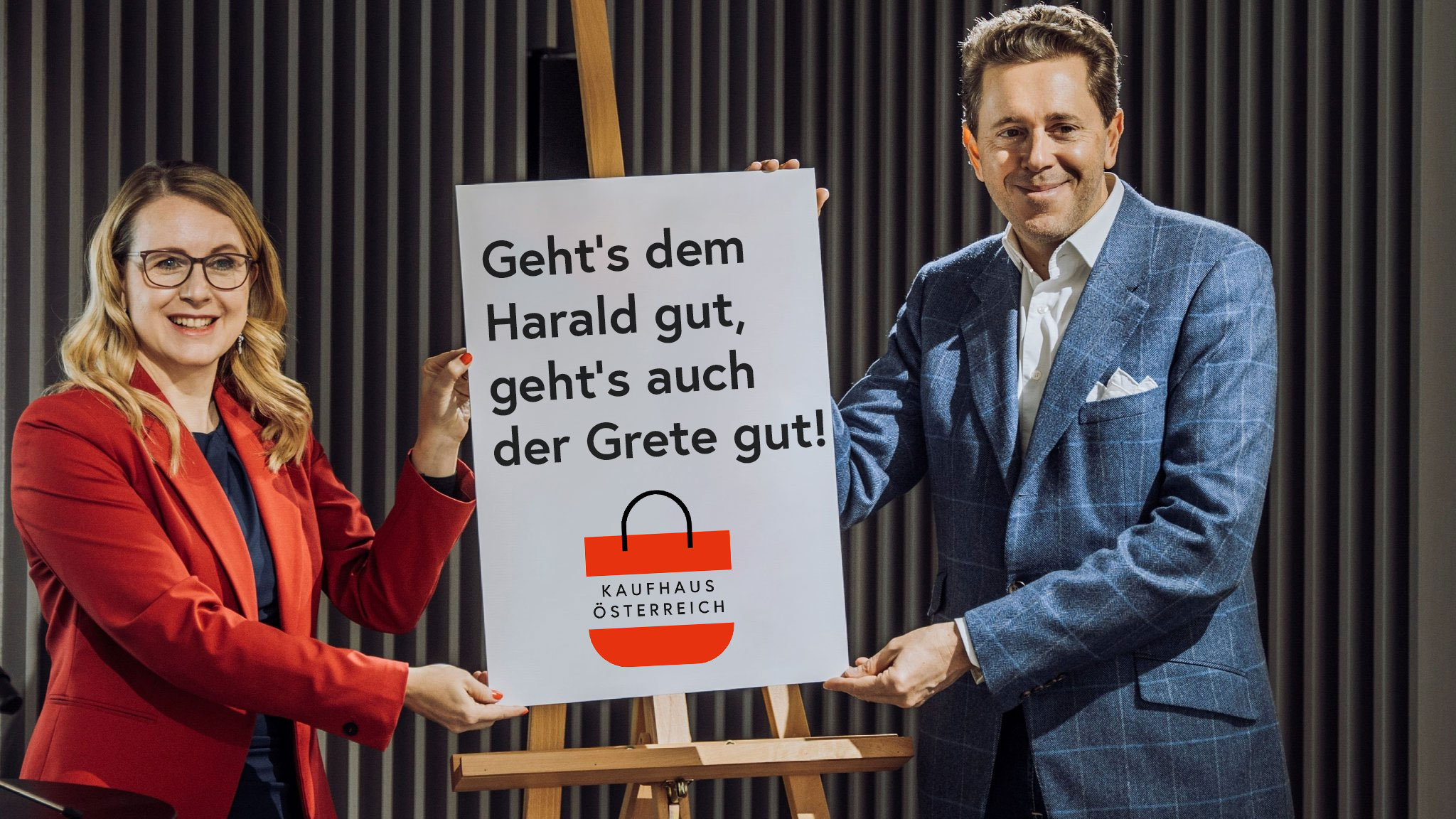 „Satireprojekt zur allgemeinen Hebung der Laune“: so lacht das Netz über Kaufhaus Österreich