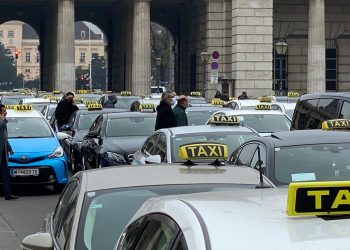 Taxi-Streik, Foto: Kontrast