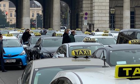 Taxi-Streik, Foto: Kontrast