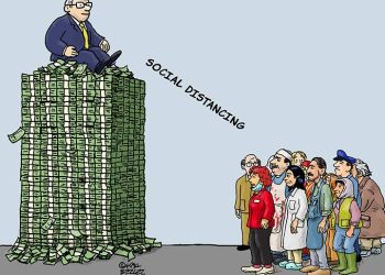 So sieht soziale Distanz aus Sicht der ÖVP aus…