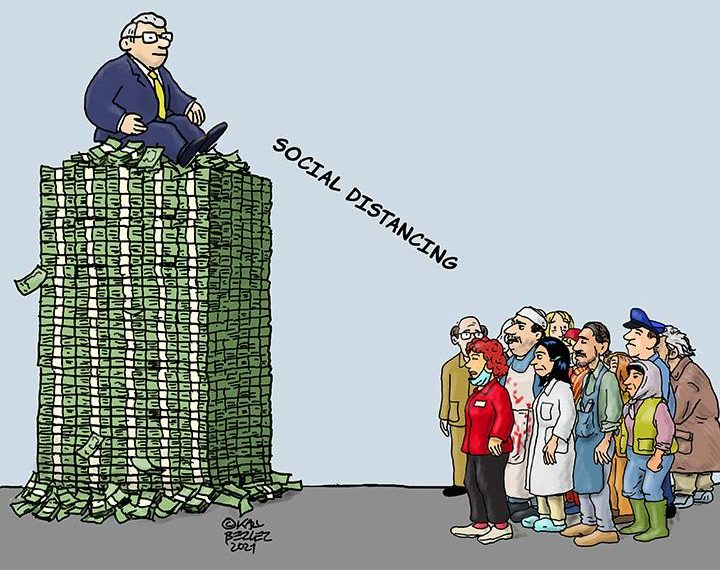 So sieht soziale Distanz aus Sicht der ÖVP aus…