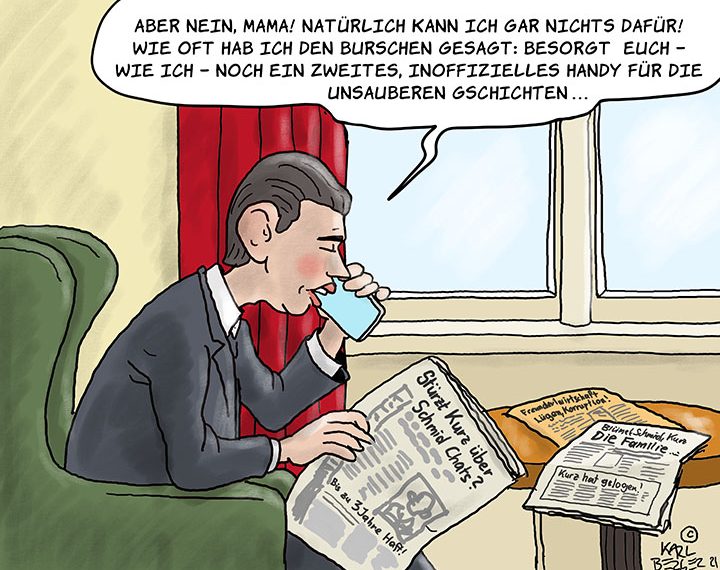 System ÖVP: Chats zeigen, wie der Postenschacher zwischen Kurz und seiner „Familie“ läuft.