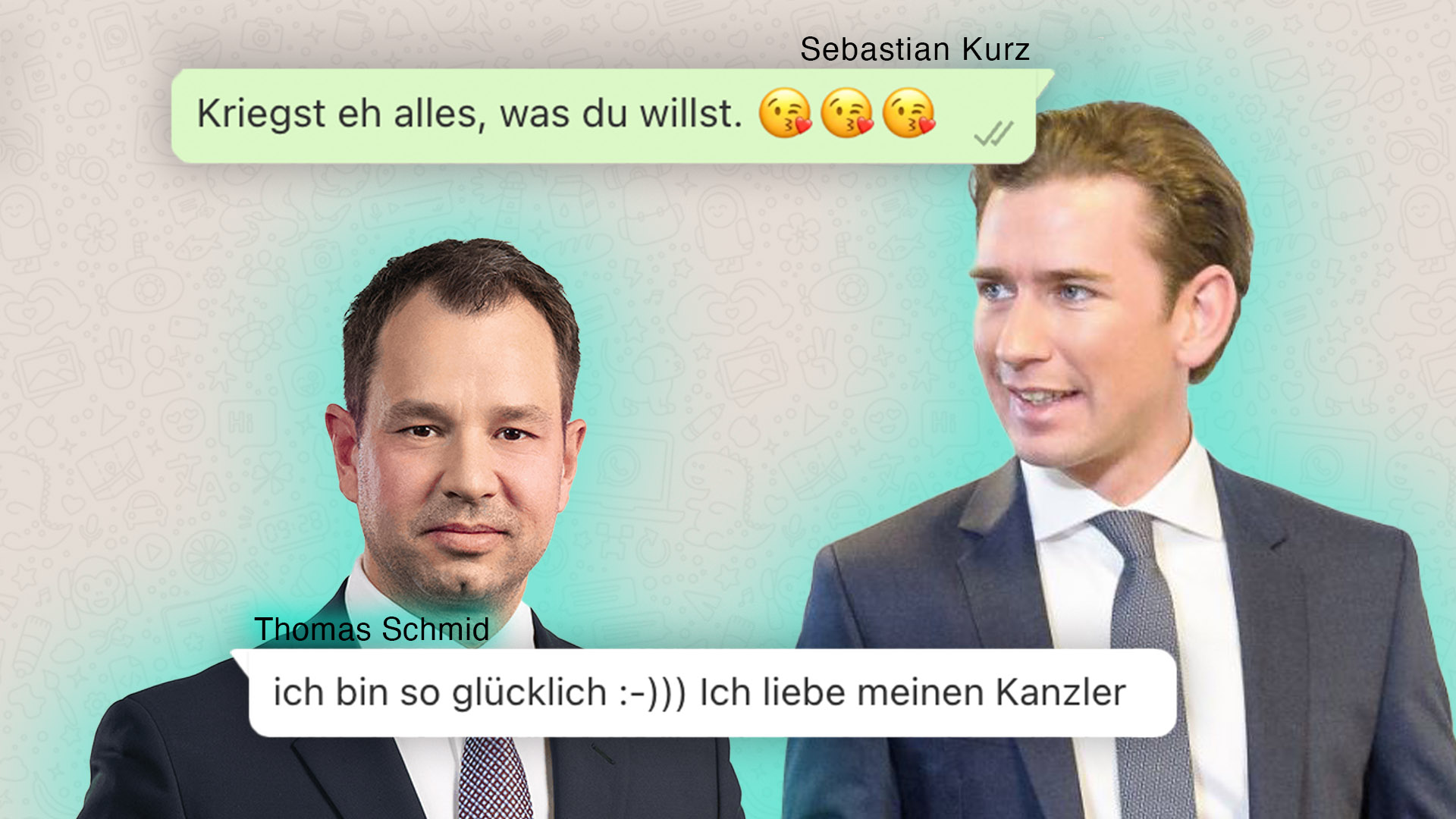System ÖVP: Chats zeigen, wie der Postenschacher zwischen Kurz und seiner „Familie“ läuft