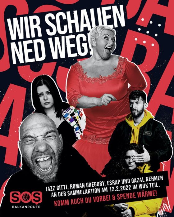 Der Rapper Kid Pex engagiert sich für Menschen auf der Flucht: 