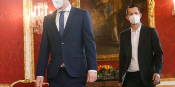 Sebastian Kurz und Wolfgang Mückstein (Foto: BKA / Dragan Tatic)