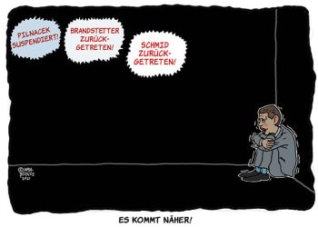 Kurz in der Bredouille