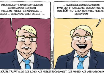 Die Krise trifft alle – mehr oder weniger…