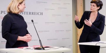 Beate Meinl-Reisinger und Pamela Rendi-Wagner (Foto: neos)